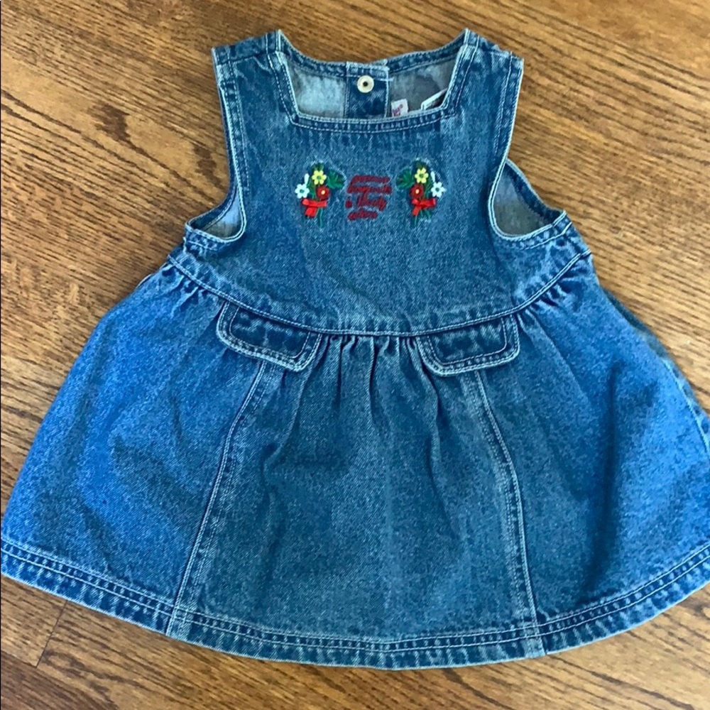 Gymboree 12-18 mo Jean Dress